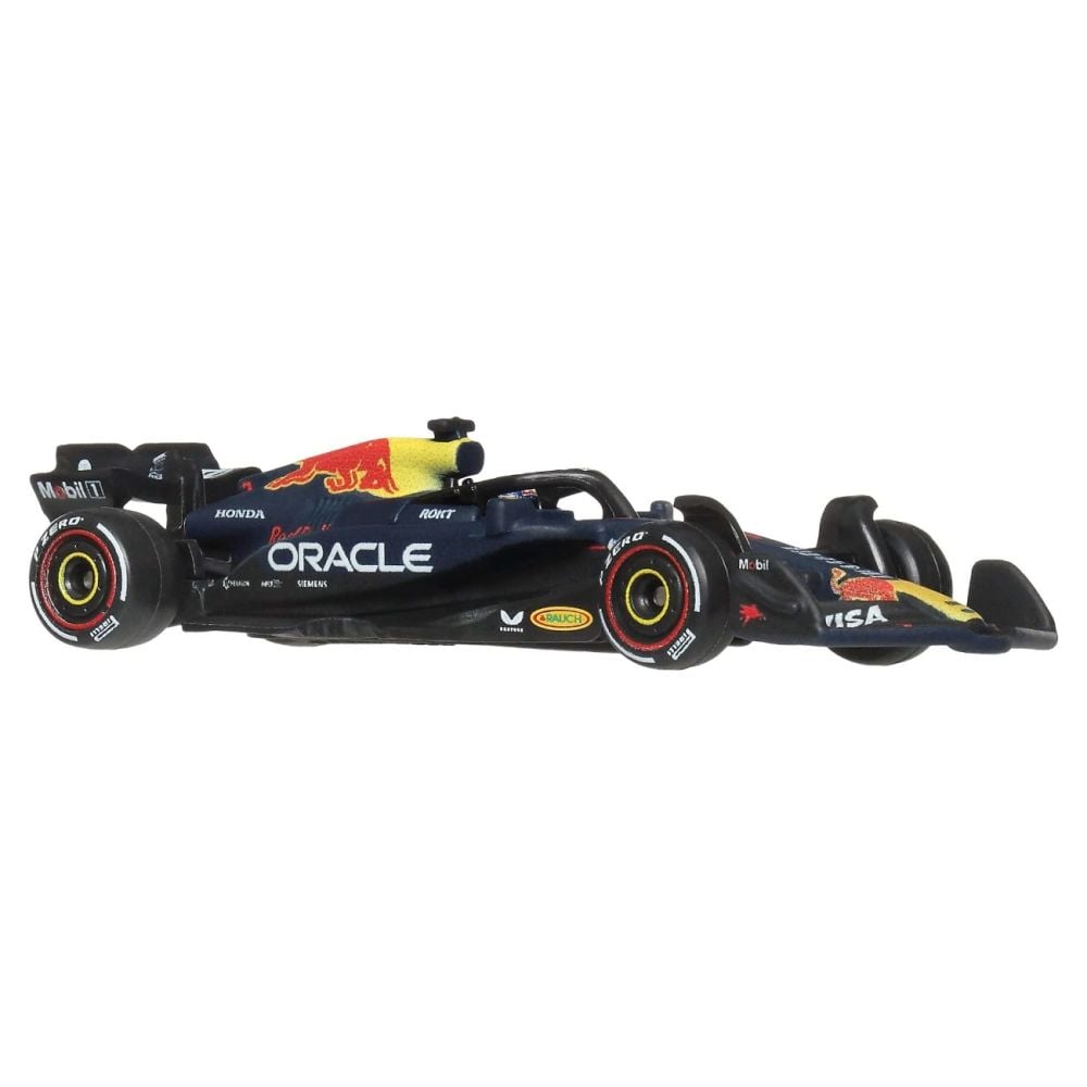 Masinuta metalica de curse, Hot Wheels, Oracle Red Bull Racing 2025, Formula 1 Team 1, JKD83