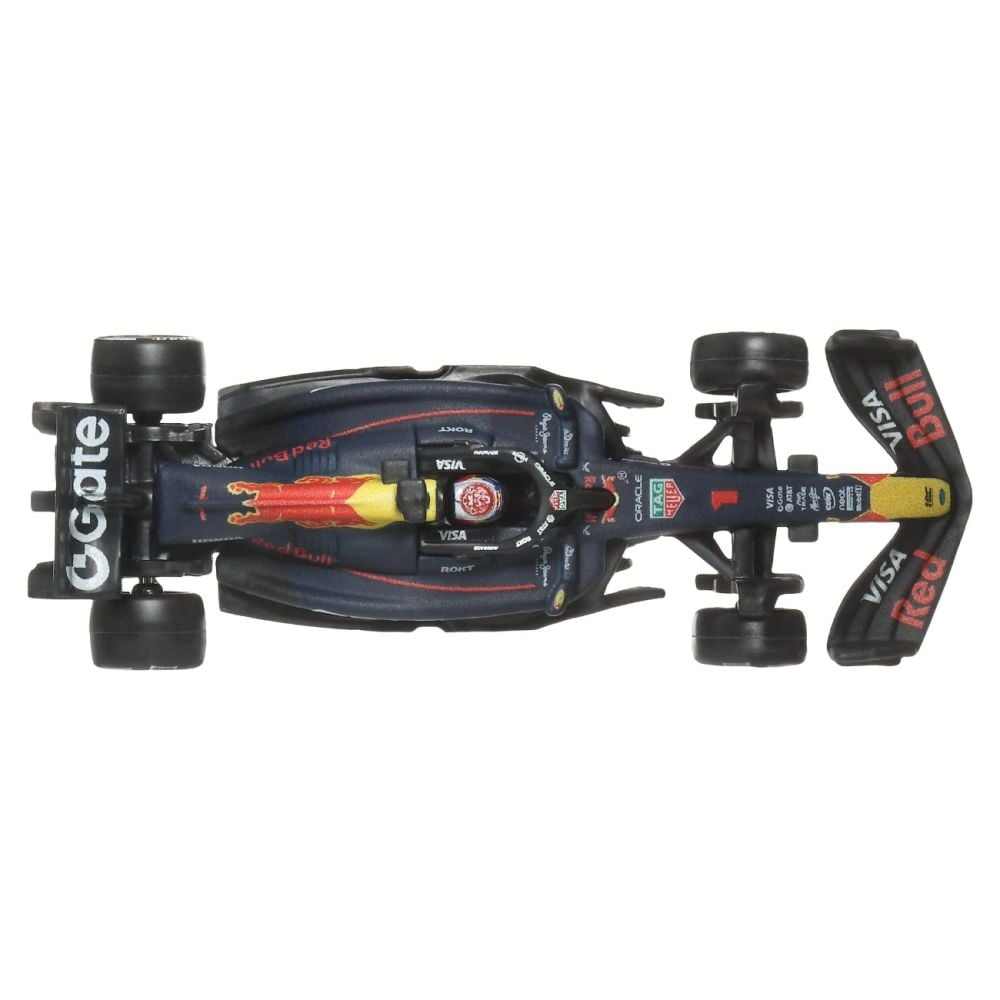 Masinuta metalica de curse, Hot Wheels, Oracle Red Bull Racing 2025, Formula 1 Team 1, JKD83