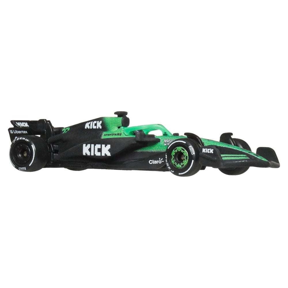 Masinuta metalica de curse, Hot Wheels, Kick Sauber 2025, Formula 1 Team 27, JKD84