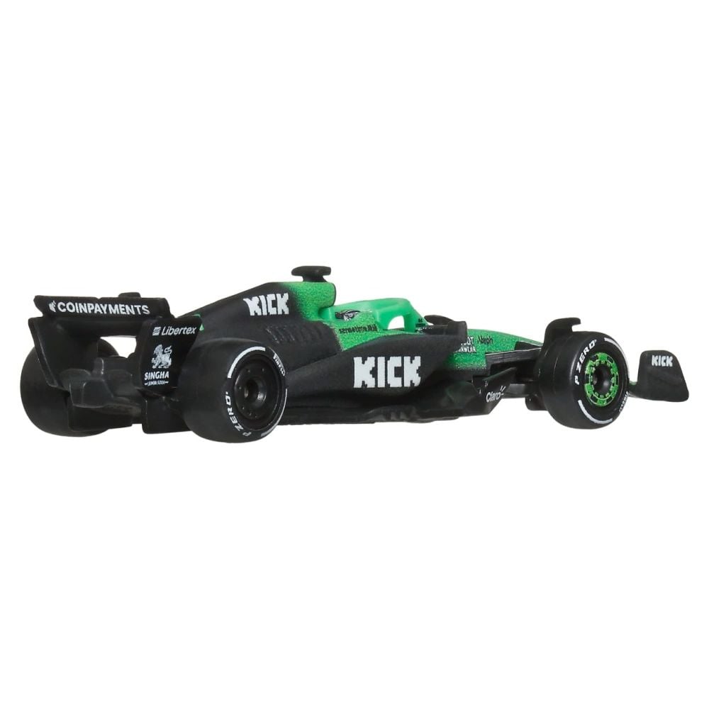 Masinuta metalica de curse, Hot Wheels, Kick Sauber 2025, Formula 1 Team 27, JKD84