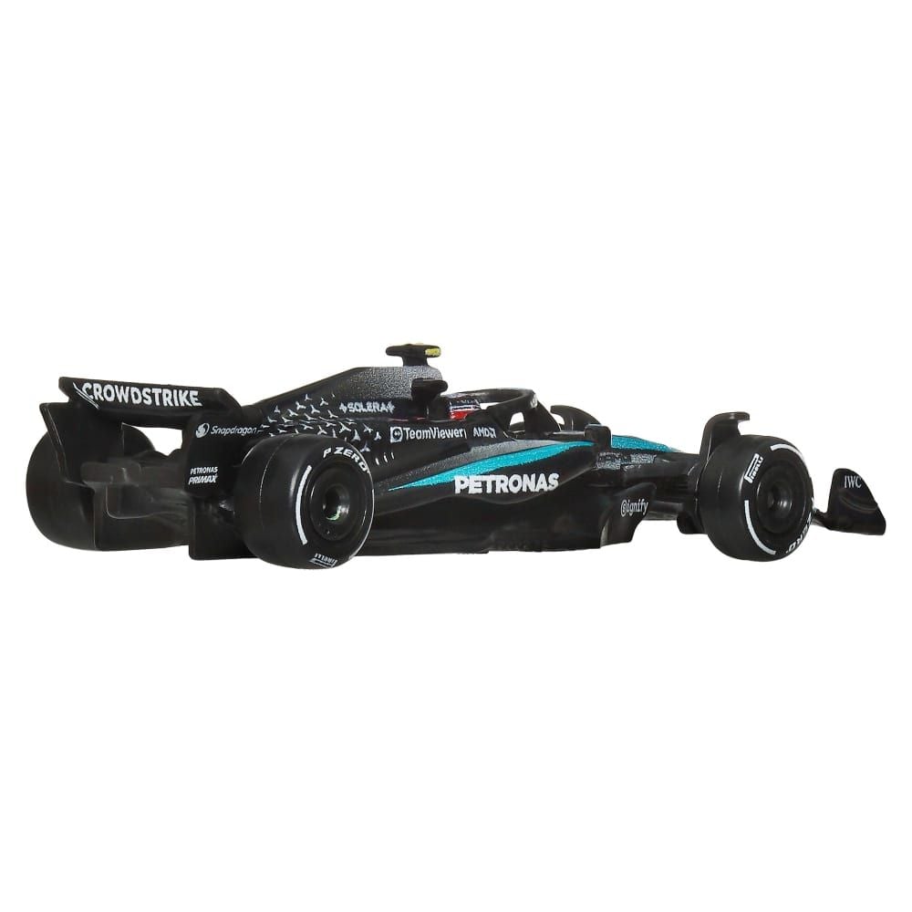 Masinuta metalica de curse, Hot Wheels, AMG PETRONAS Team, 2025 Formula 1 Mercedes #12, JKD92