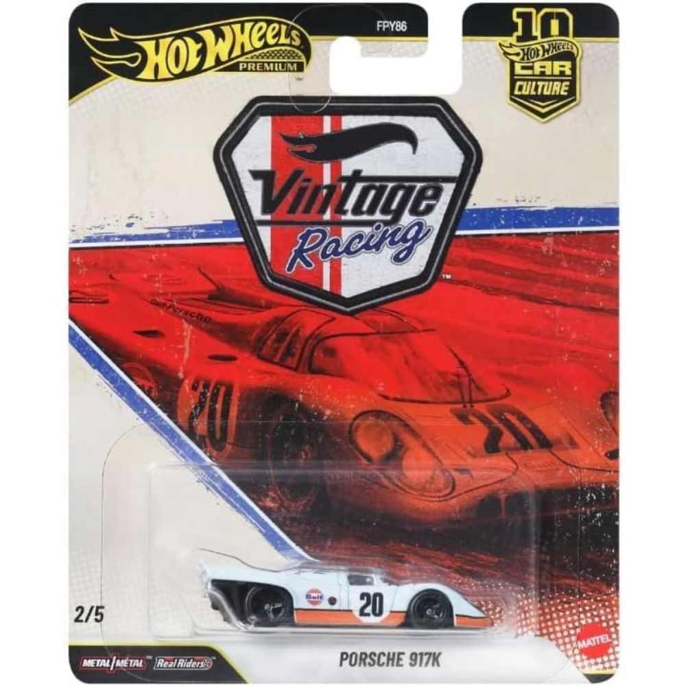 Masina metalica, Hot Wheels Premium, Car Culture, Porsche 917K, JKF03