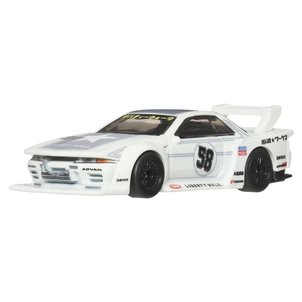 Masina metalica, Hot Wheels Premium, Car Culture, Aero Styles, LB-Kaido Works Nissan R32 Skyline GT-R, JKF05