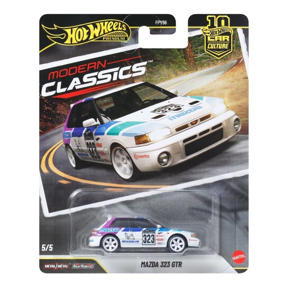 Masina metalica, Hot Wheels Premium, Car Culture, Mazda 323 GTR, JKF17