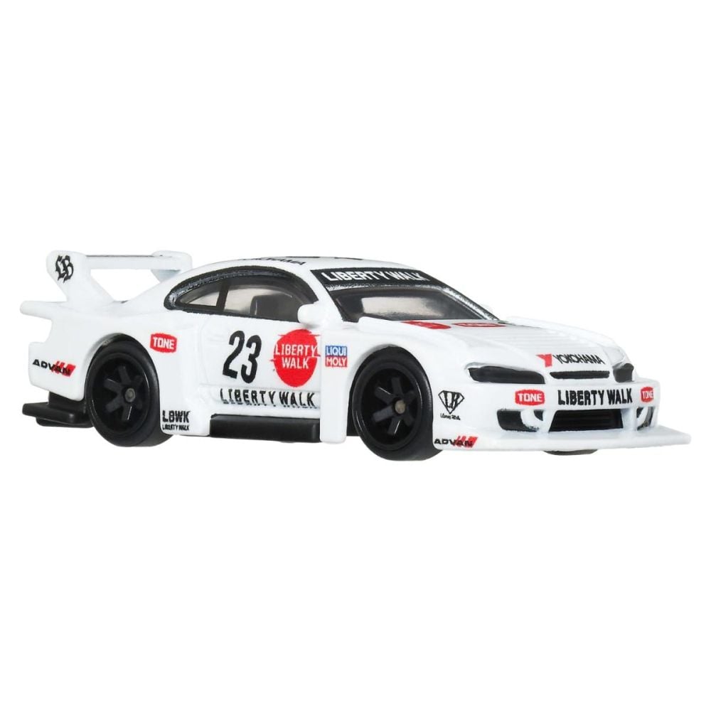 Masina metalica, Hot Wheels Premium, Car Culture, Aero Styles, LB Super Silhouette Nissan Silvia (S15), JKF34