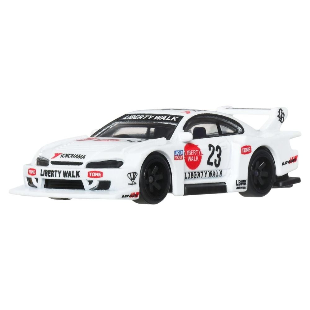 Masina metalica, Hot Wheels Premium, Car Culture, Aero Styles, LB Super Silhouette Nissan Silvia (S15), JKF34