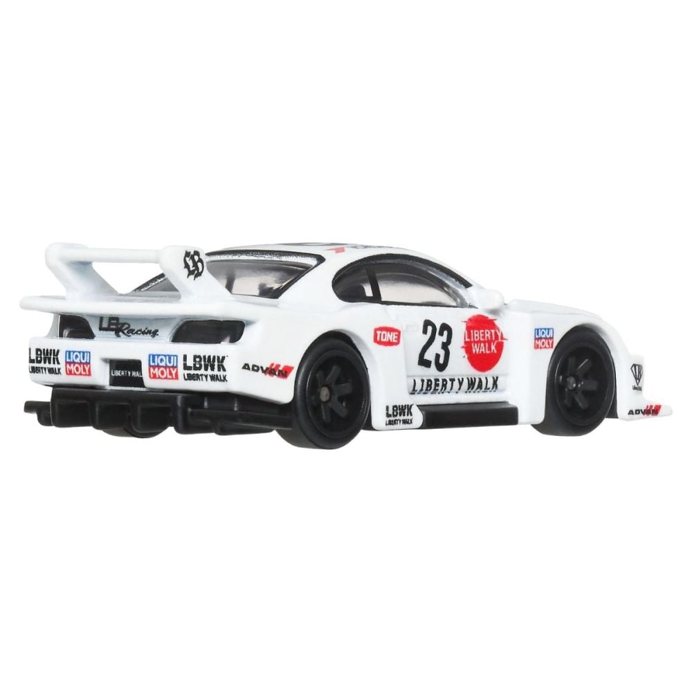Masina metalica, Hot Wheels Premium, Car Culture, Aero Styles, LB Super Silhouette Nissan Silvia (S15), JKF34