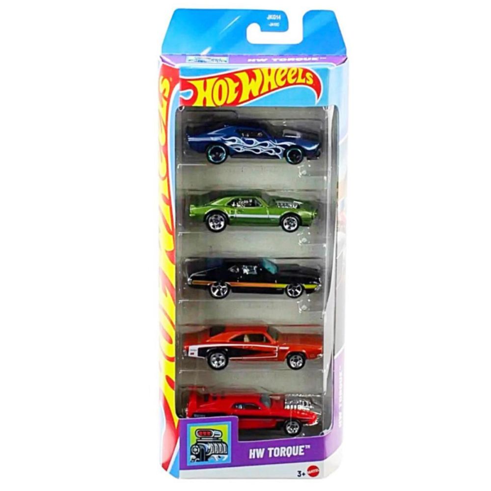 Set 5 masinute Hot Wheels, HW Torque, JKG14