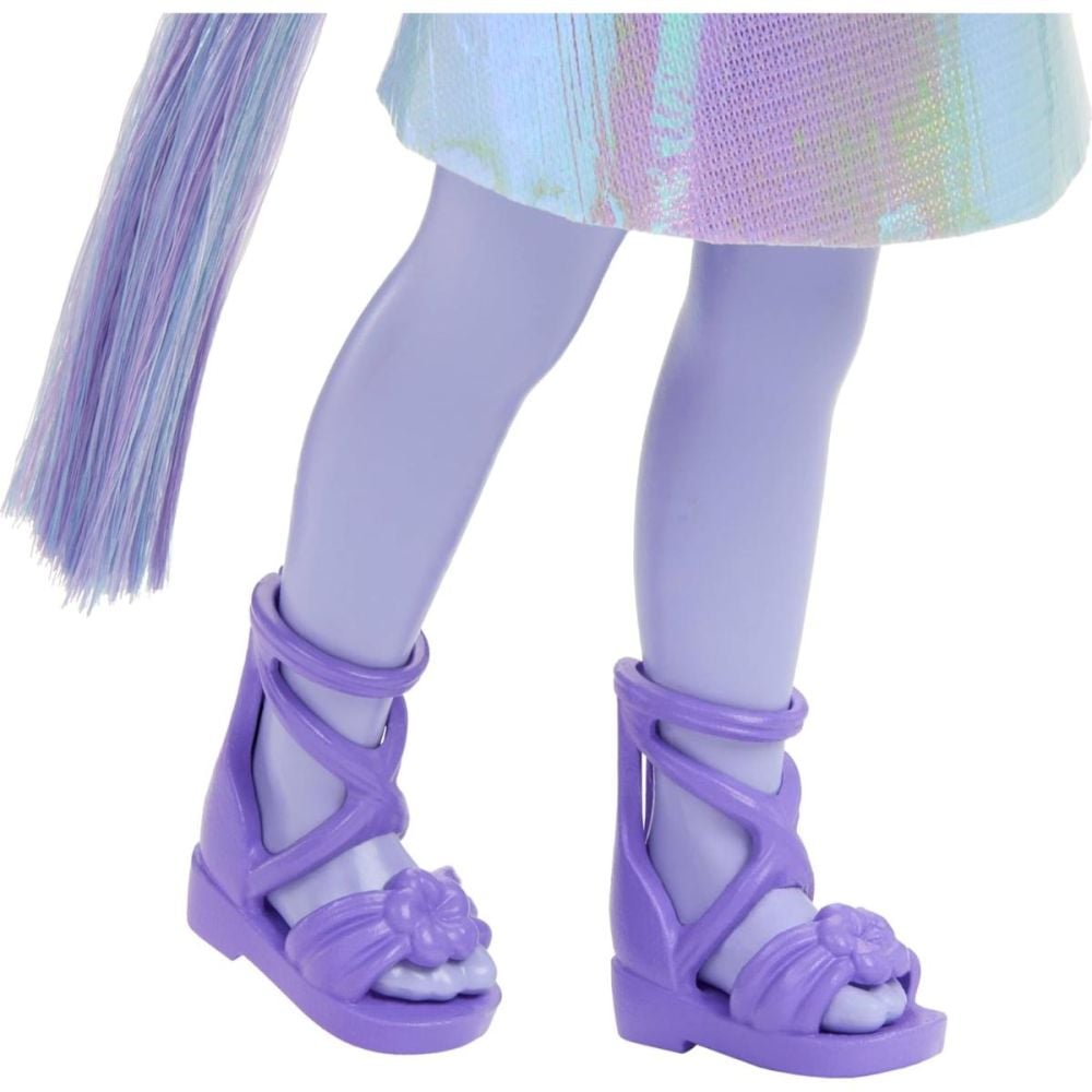Papusa Barbie, Unicorn Chelsea Fantasy, Mov, JKH58