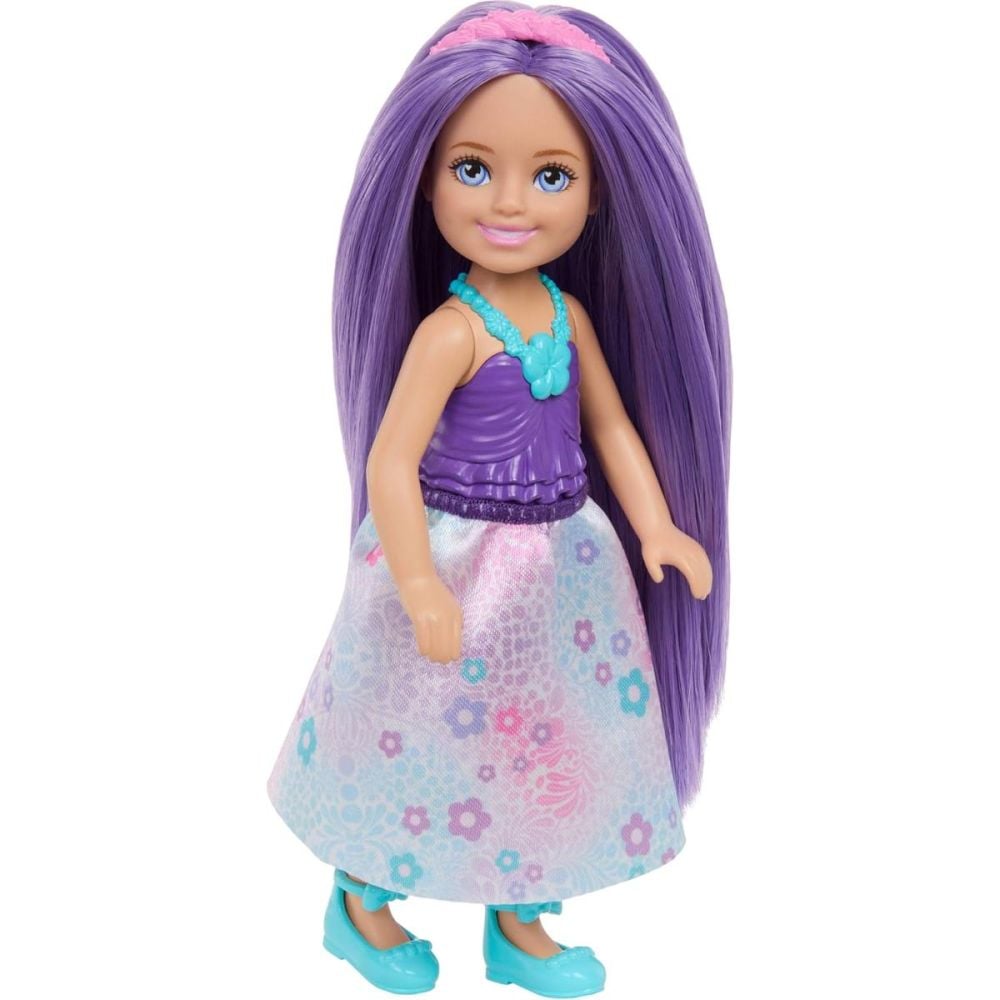 Papusa Barbie, Royal Chelsea Fantasy, Mov, JKH60
