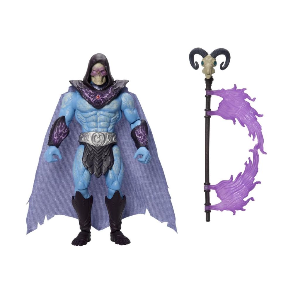 Figurina cu accesorii, Masters Of The Universe, Havoc Staff Attack Skeletor, 14 cm, JKJ00