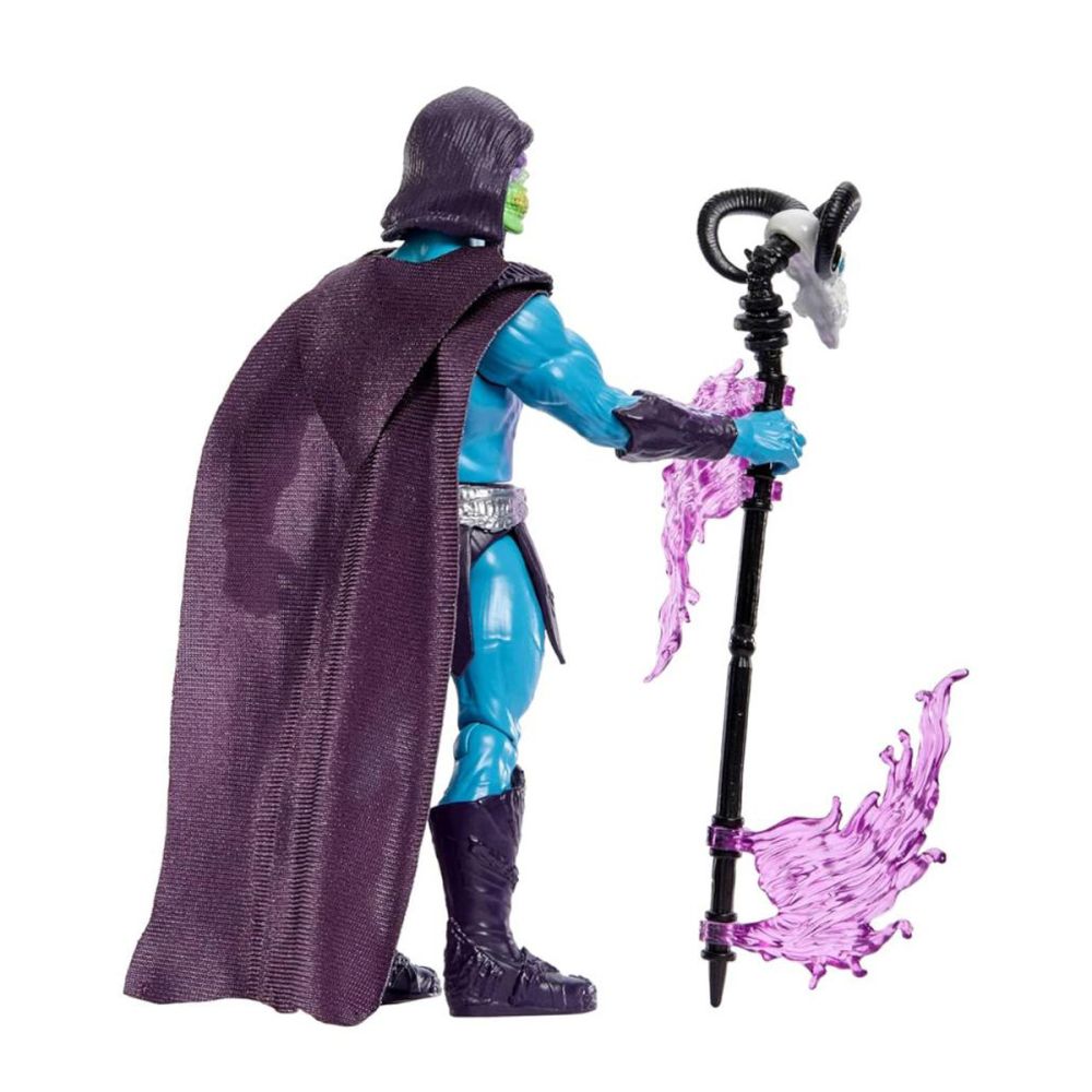 Figurina cu accesorii, Masters Of The Universe, Havoc Staff Attack Skeletor, 14 cm, JKJ00