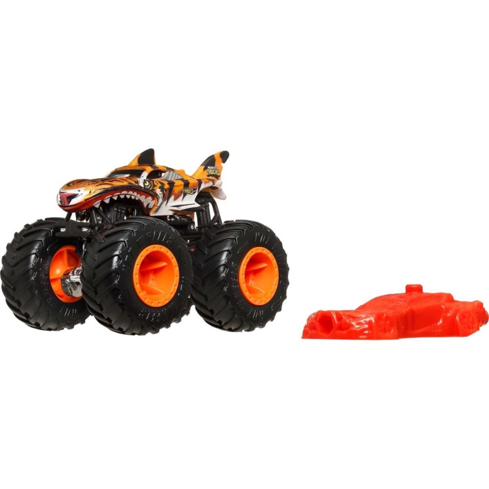 Masinuta Hot Wheels, Monster Truck, Hw Tiger Shark, JKJ90
