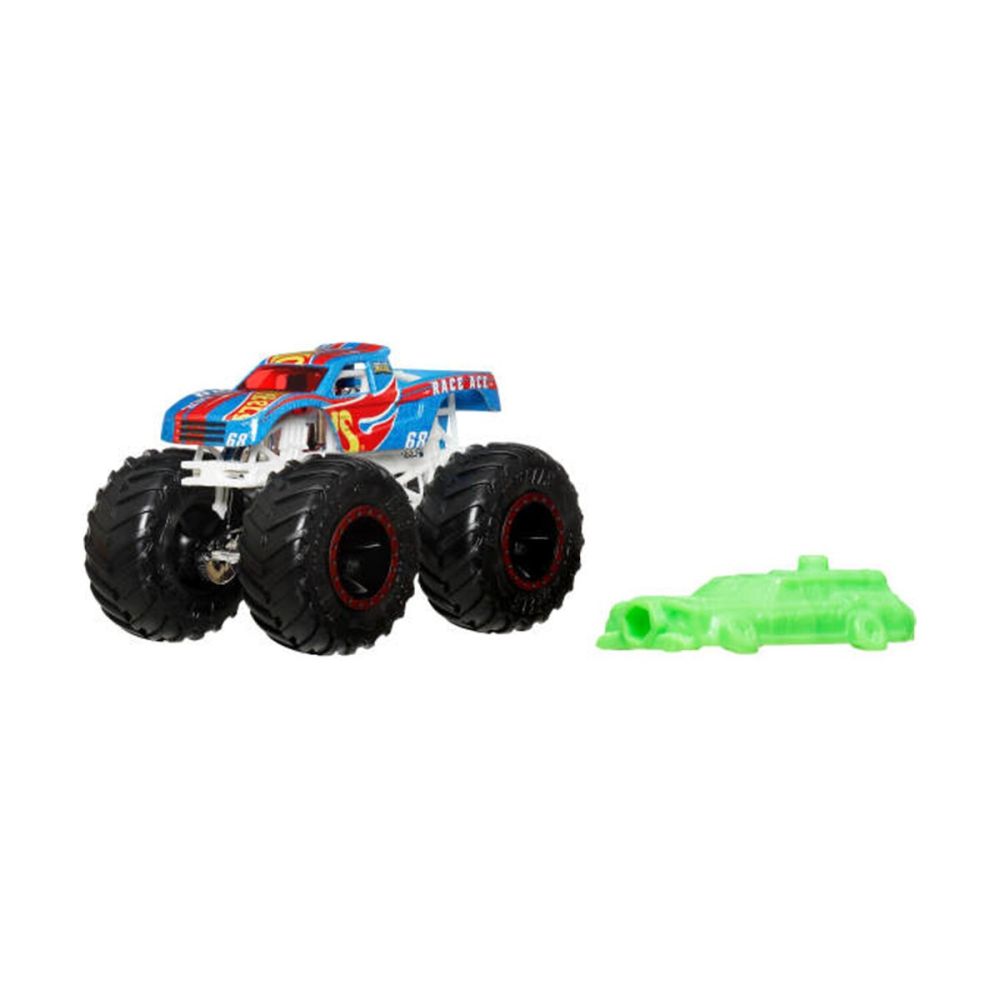 Masinuta Hot Wheels, Monster Truck, Race Ace, JKJ98