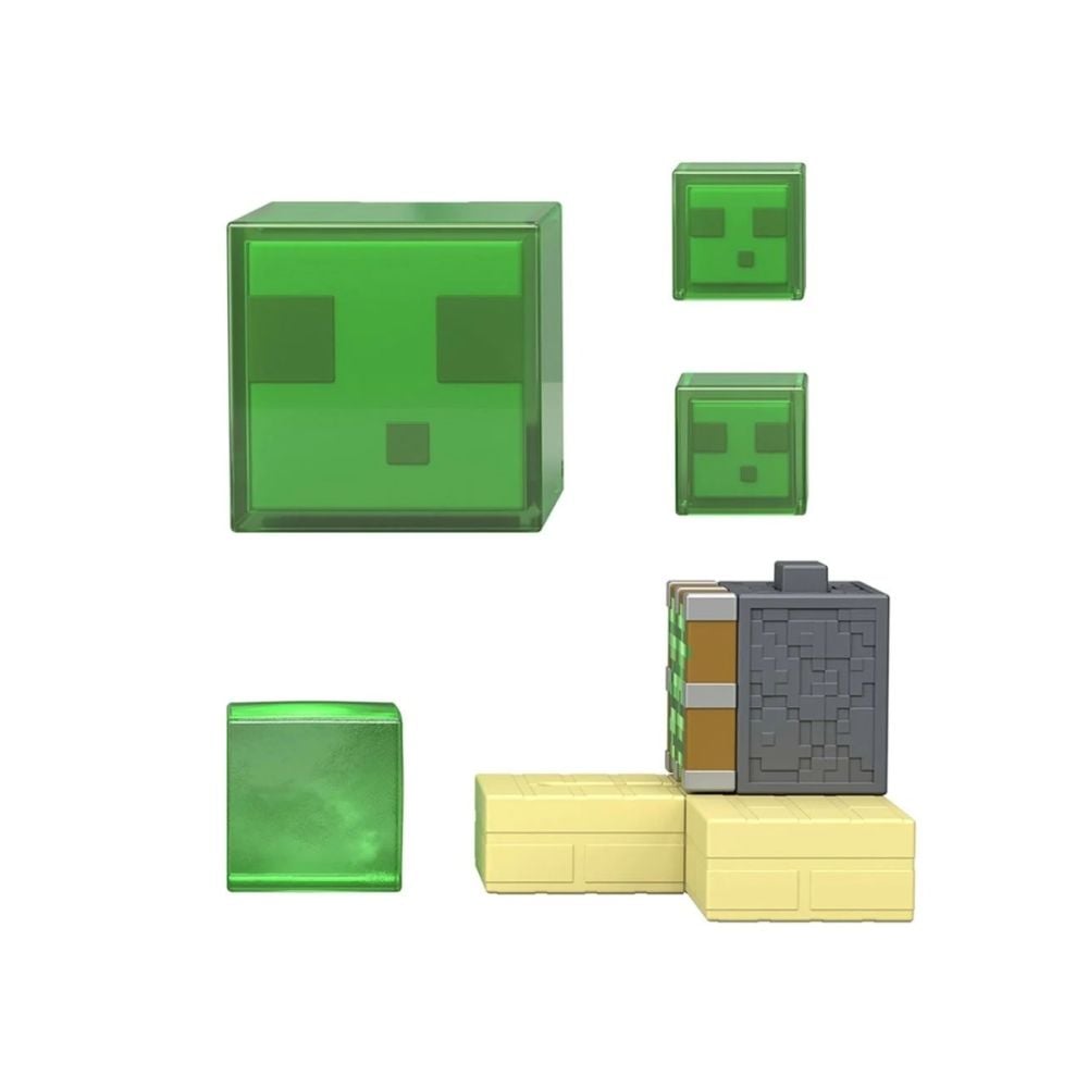 Set de joaca cu figurine, Minecraft, Redstone, Sticky Piston Trap, JKK01