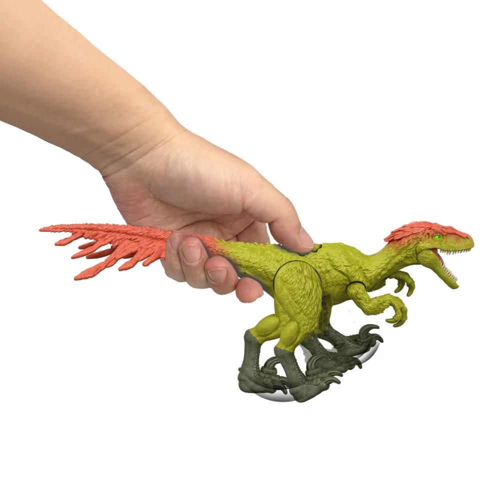 Figurina articulata, Jurassic World Survival, Strike Attack, Dromaeosaurus, JKL71