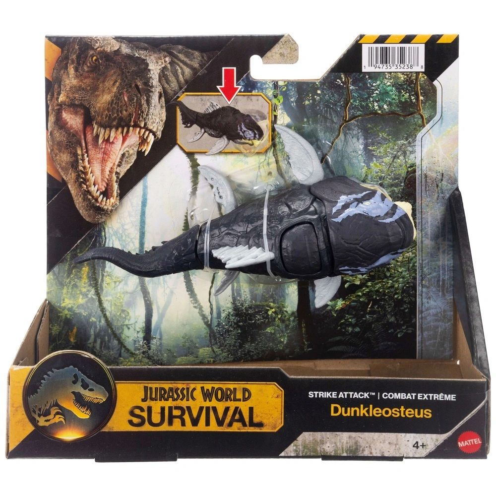 Figurina articulata, Jurassic World Survival, Strike Attack, Dunkleosteus, JKL73