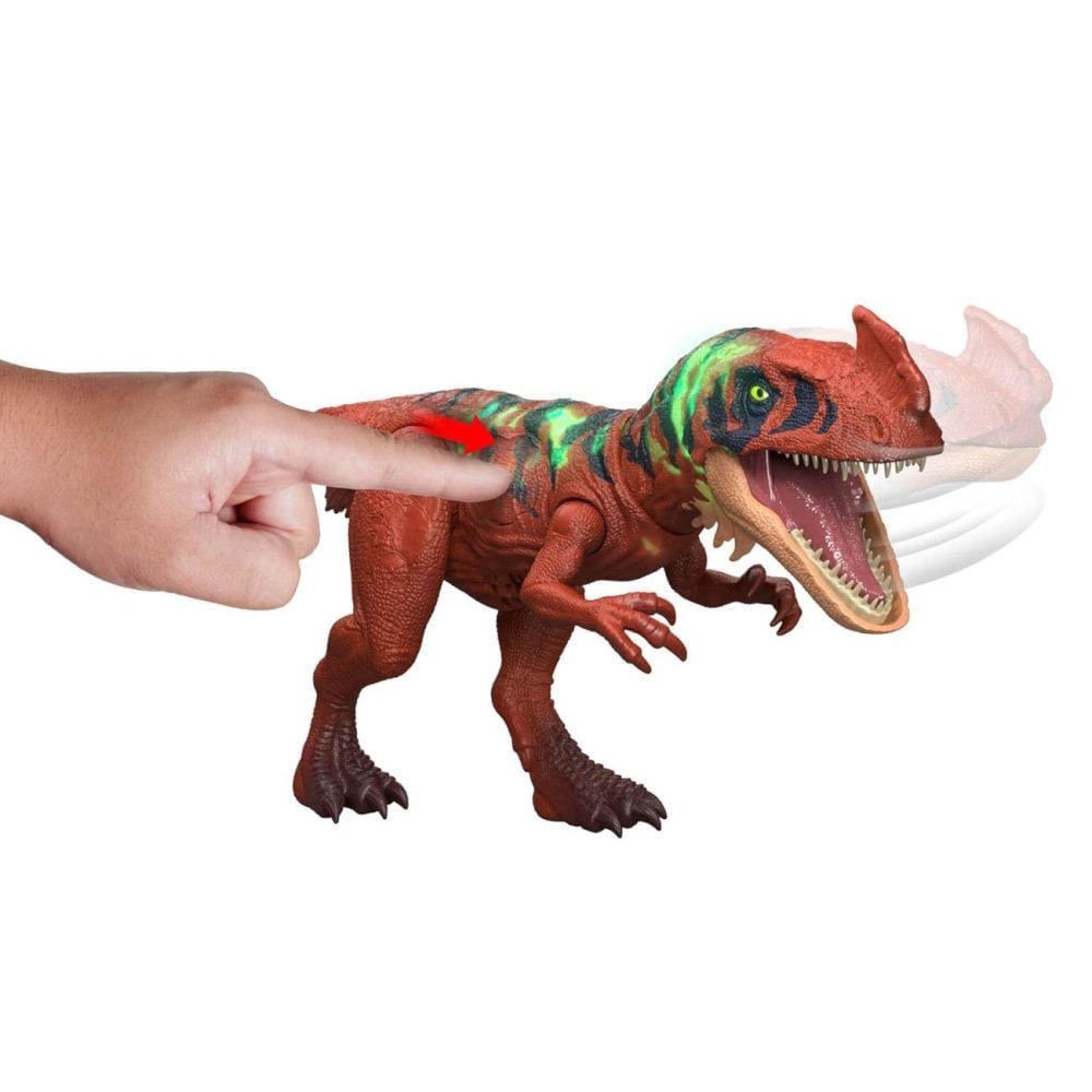 Figurina articulata, Jurassic World Survival, Wild Roar, Afrovenator, JKL76