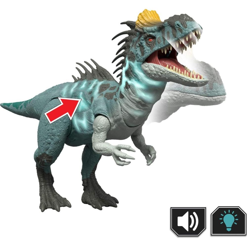 Figurina articulata, Jurassic World Survival, Wild Roar, Crylophosaurus, JKL80