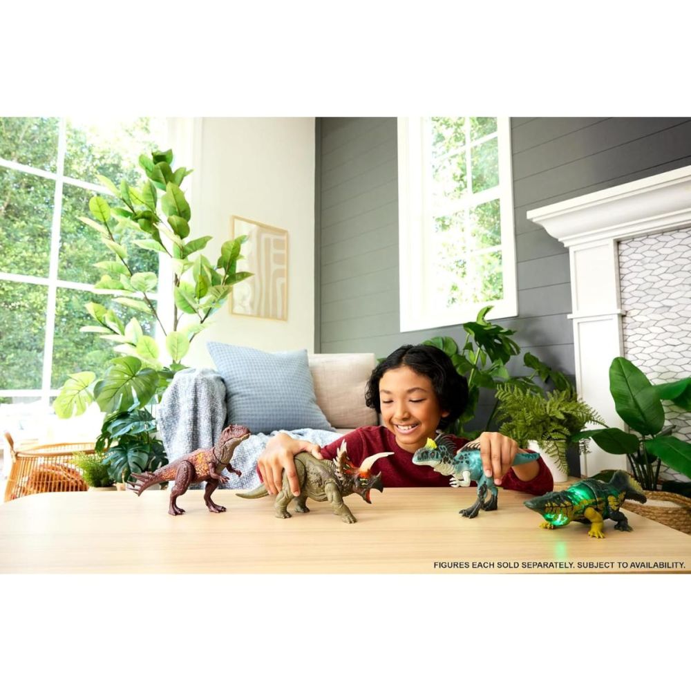 Figurina articulata, Jurassic World Survival, Wild Roar, Stomatosuchus, JKL82