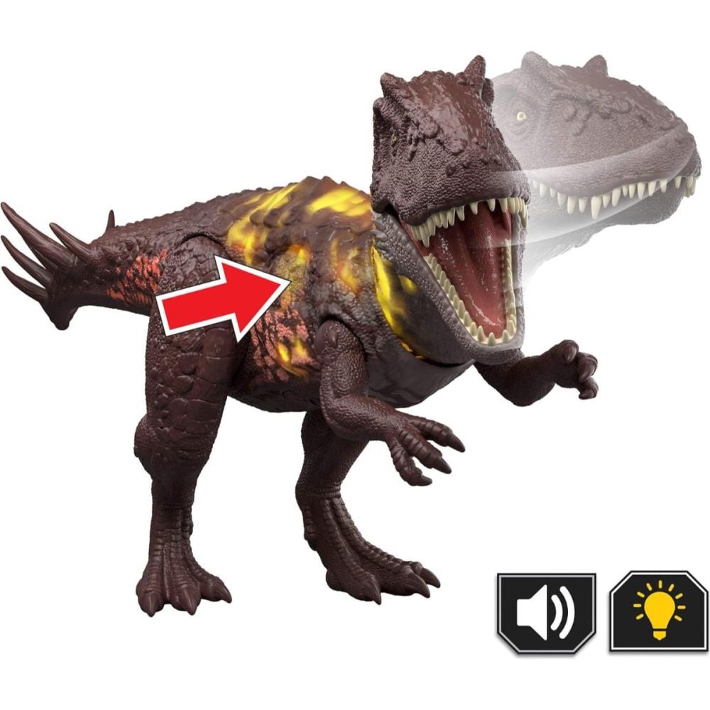 Figurina articulata, Jurassic World Survival, Wild Roar, Metriacanthosaurus, JKL83