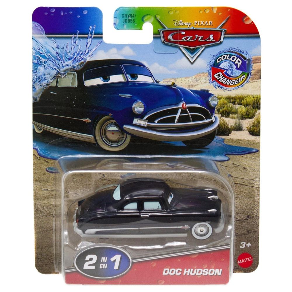 Masinuta Disney Cars, Color Changers, Doc Hudson, JKP72