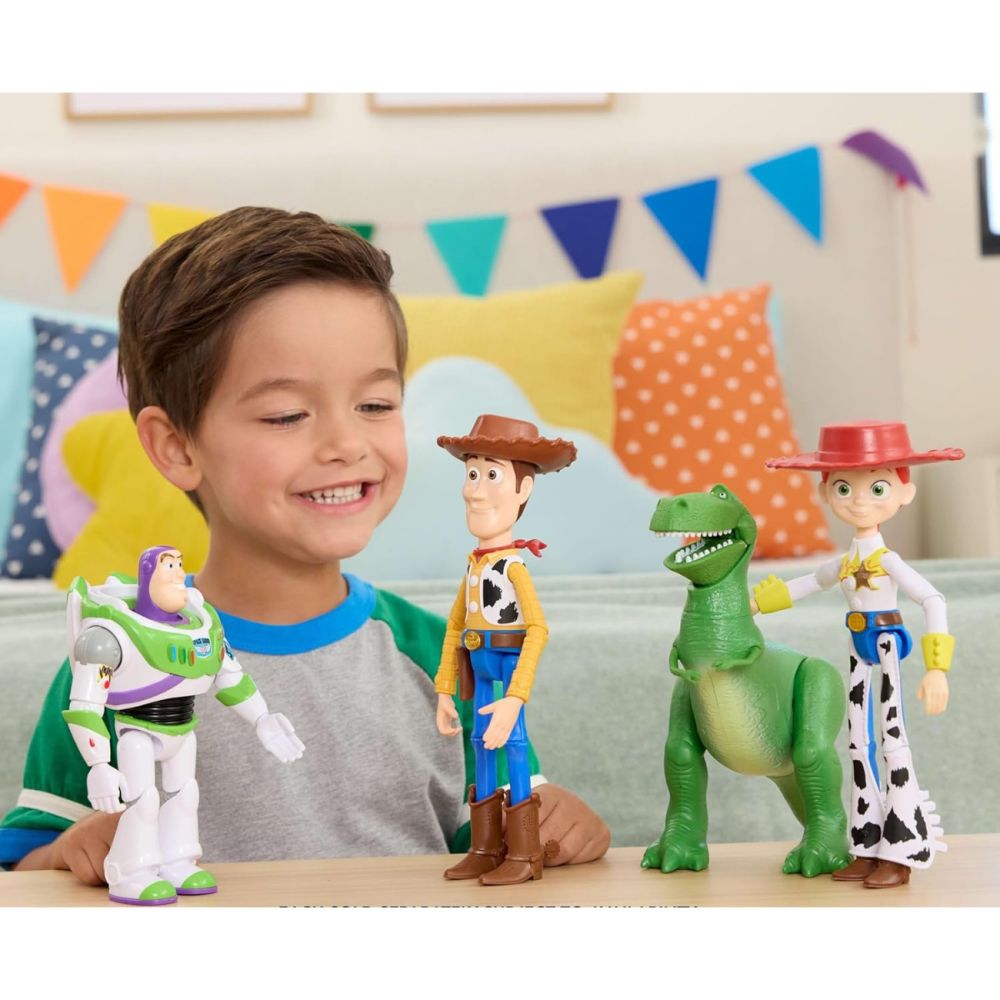 Figurina Toy Story, Disney Pixar, Woody, 17 cm, JKV14