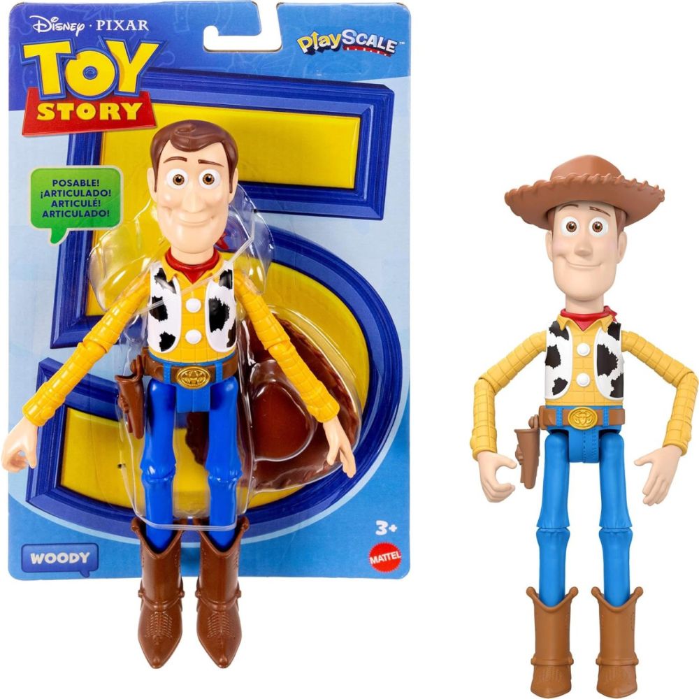 Figurina Toy Story, Disney Pixar, Woody, 17 cm, JKV14