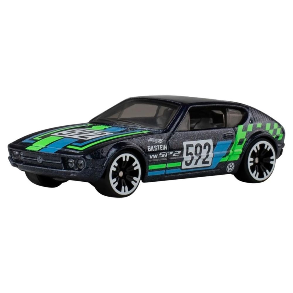Masinuta metalica, Hot Wheels, Neon Speeders, Volkswagen SP2, JKX98