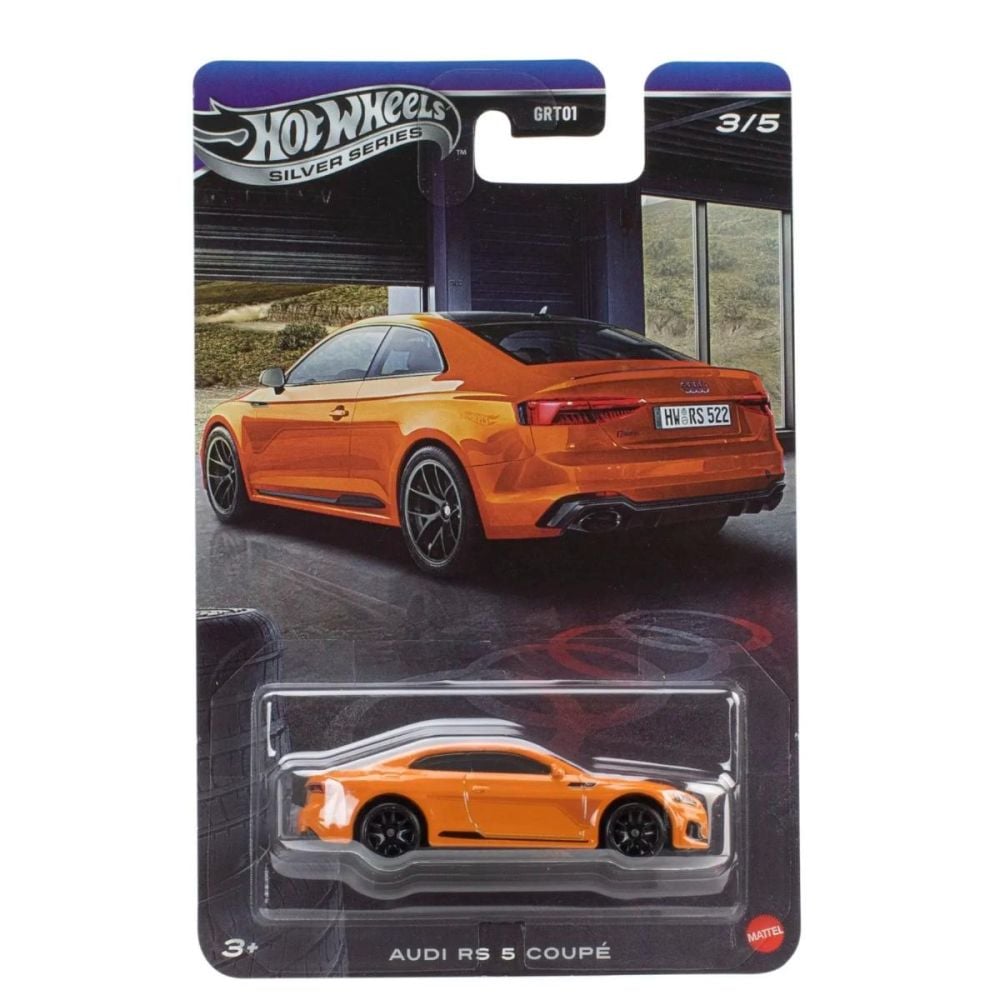 Masinuta metalica, Hot Wheels, Silver Series, Audi RS 5 Coupe, JKY17