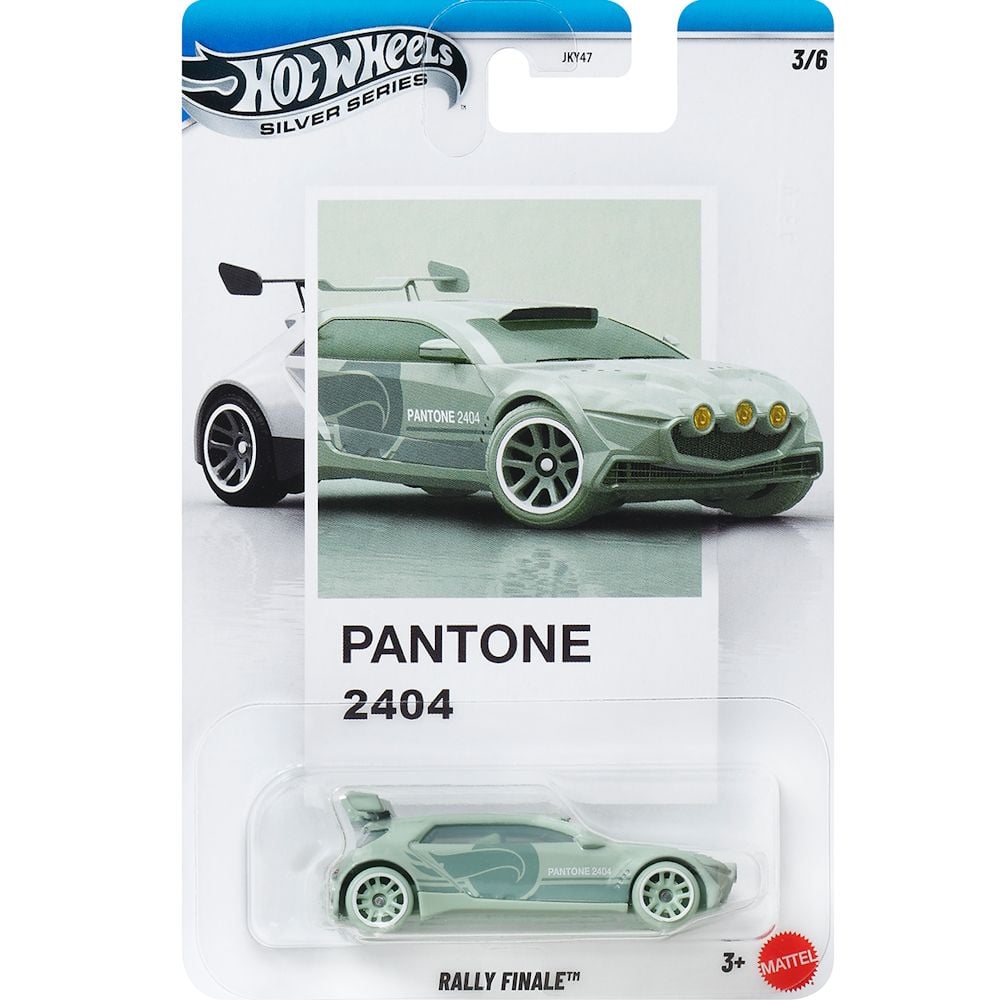 Masina metalica, Hot Wheels, Silver Series, Pantone 2404, Rally Finale, JKY54