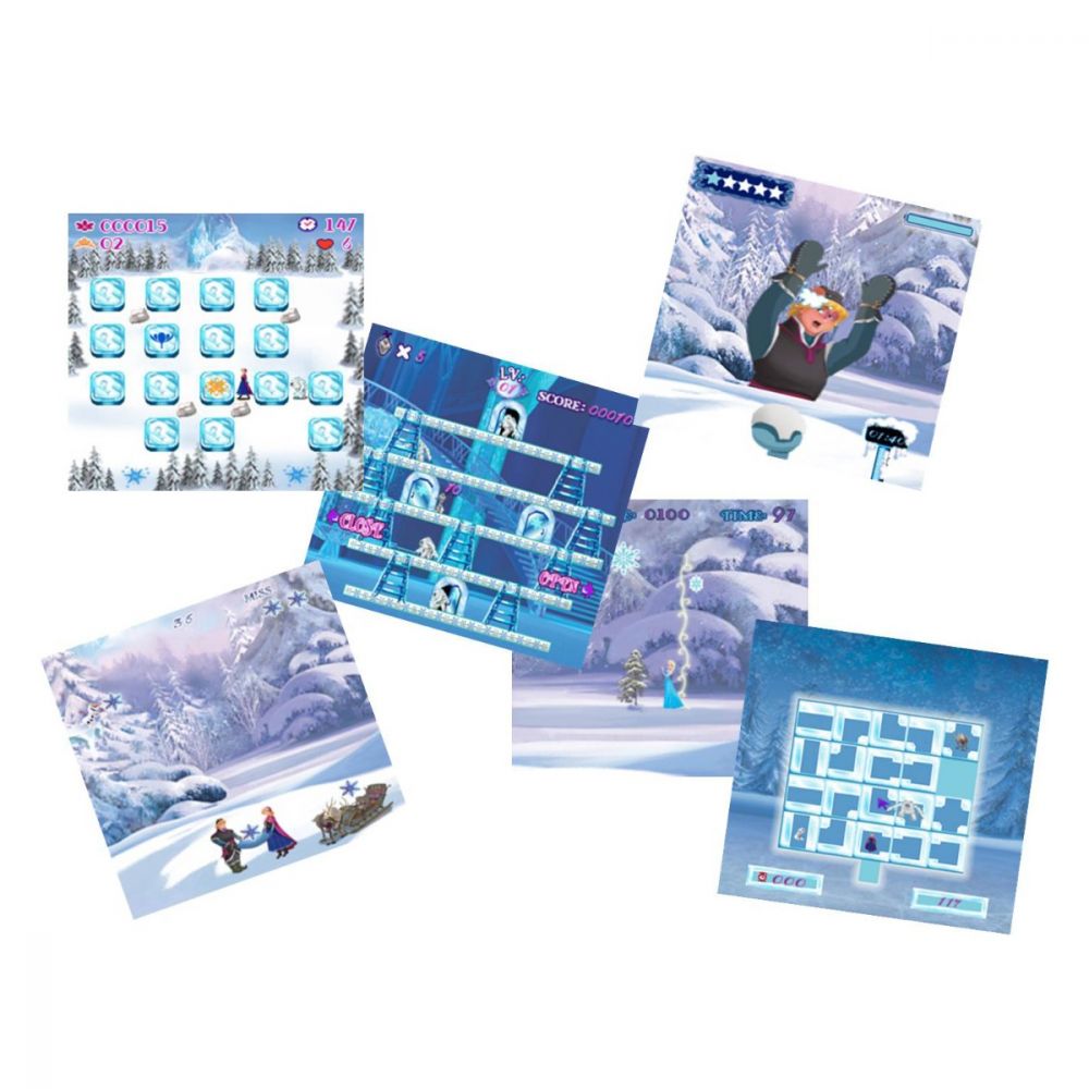 Consola portabila Cyber Arcade Disney Frozen, 150 jocuri