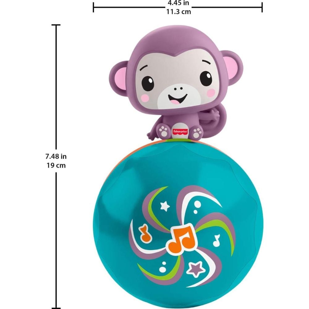 Jucarie bebelusi, Fisher Price, Crawling Musical Monkey, JLB95