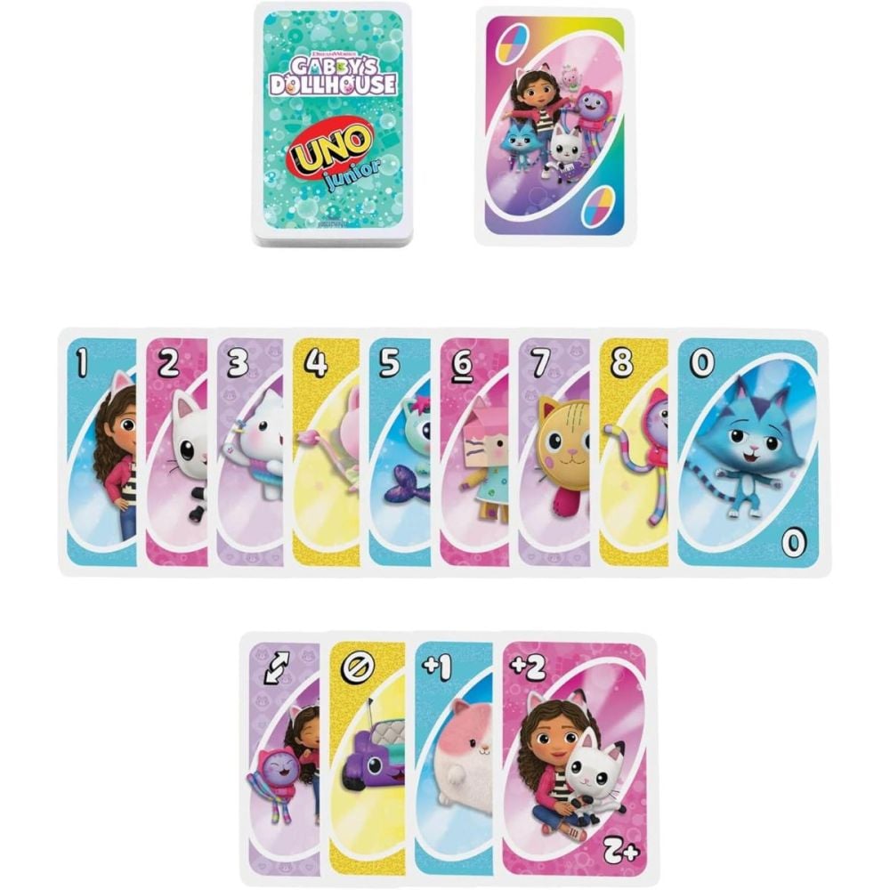 Joc de societate, Uno Junior, Gabbys Dollhouse, JLH17