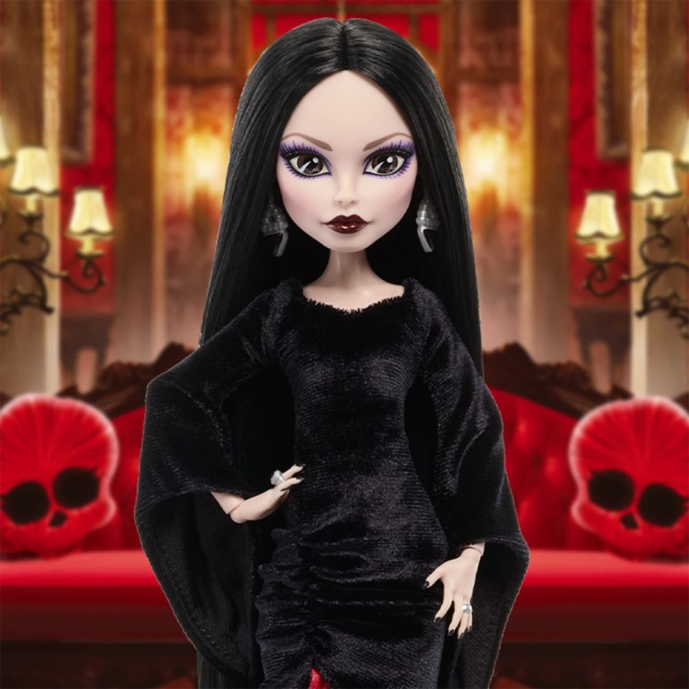 Papusa Monster High X Wednesday, Morticia Addams, JLK99
