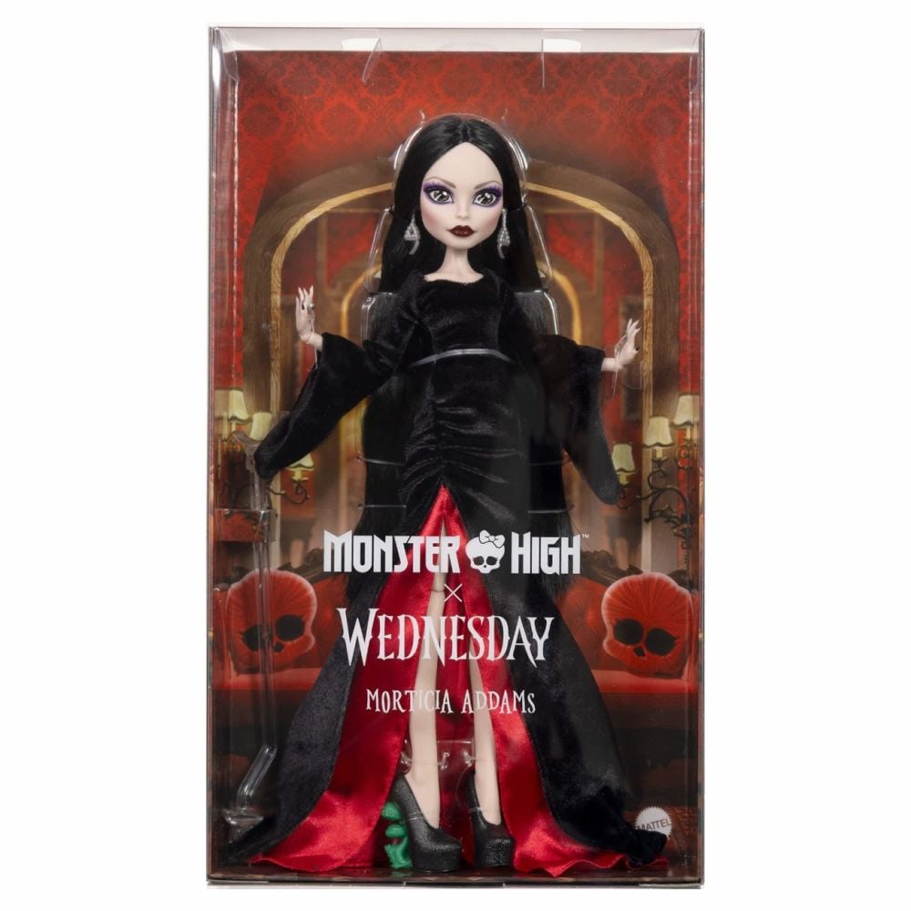 Papusa Monster High X Wednesday, Morticia Addams, JLK99