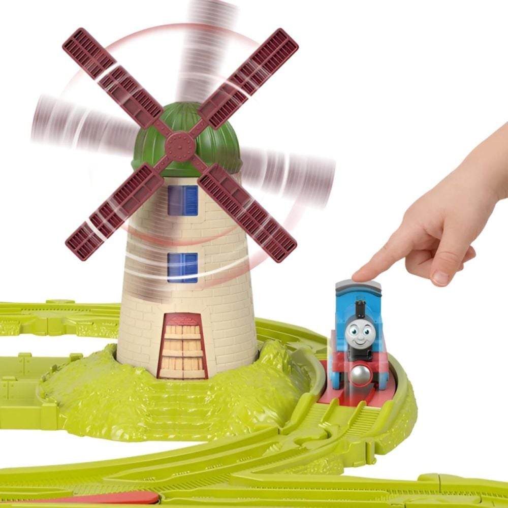 Set de joaca cu locomotiva Thomas and Friends, Explorarea magaziile din Tidmouth, JLL36