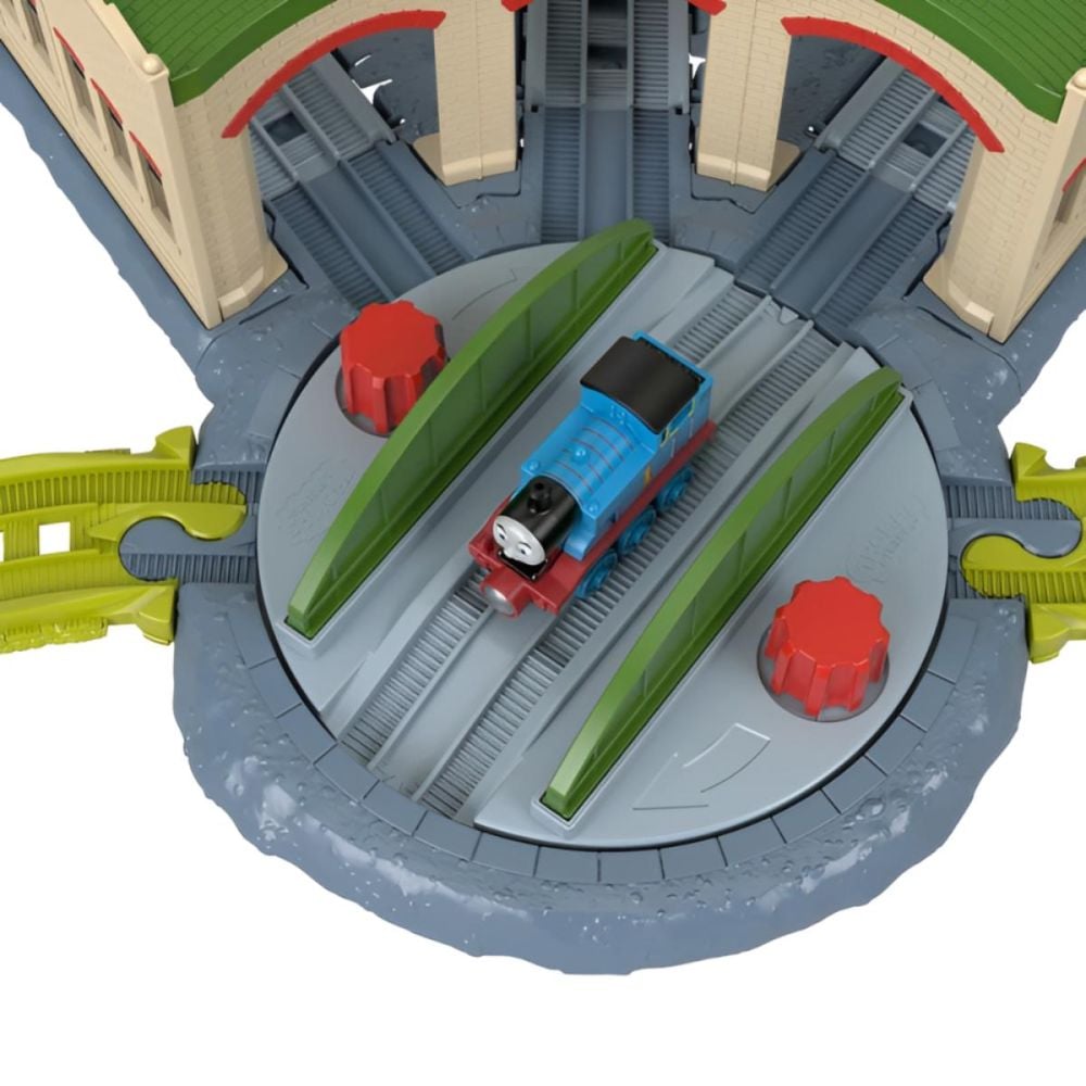 Set de joaca cu locomotiva Thomas and Friends, Explorarea magaziile din Tidmouth, JLL36