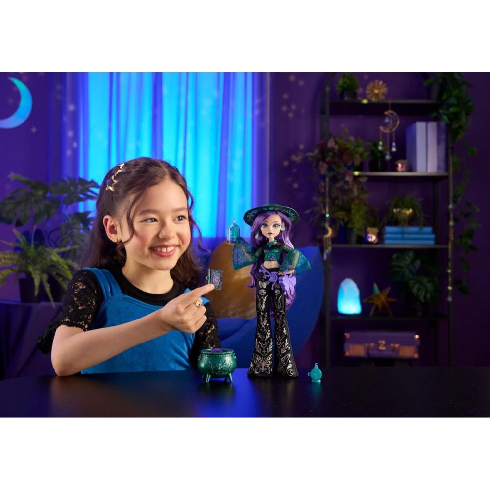 Papusa Monster High, Moonspell Magic, Willow Nature Witch, JMB92