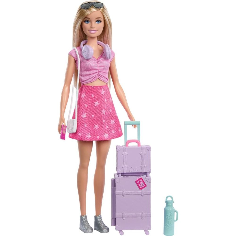 Papusa cu accesorii, Barbie, Family&Friends, Malibu Endless Adventure, JMJ47