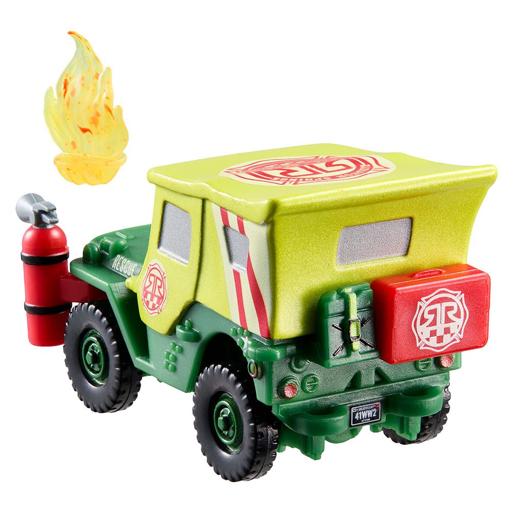 Masina cu accesoriu, Disney Cars, Sarge, 1:55, JMX77