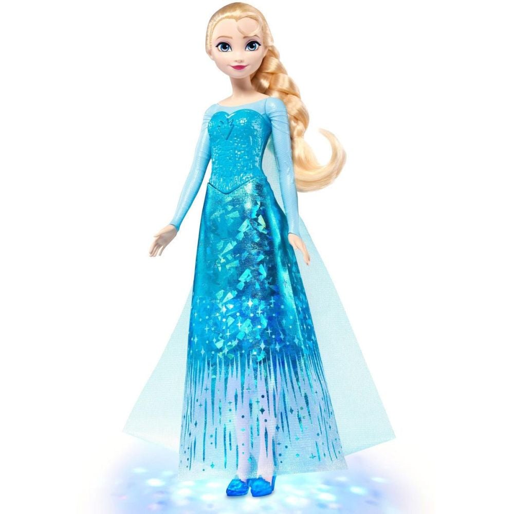Papusa cu lumini si sunete, Disney Frozen, Elsa Ice Power, JNB97