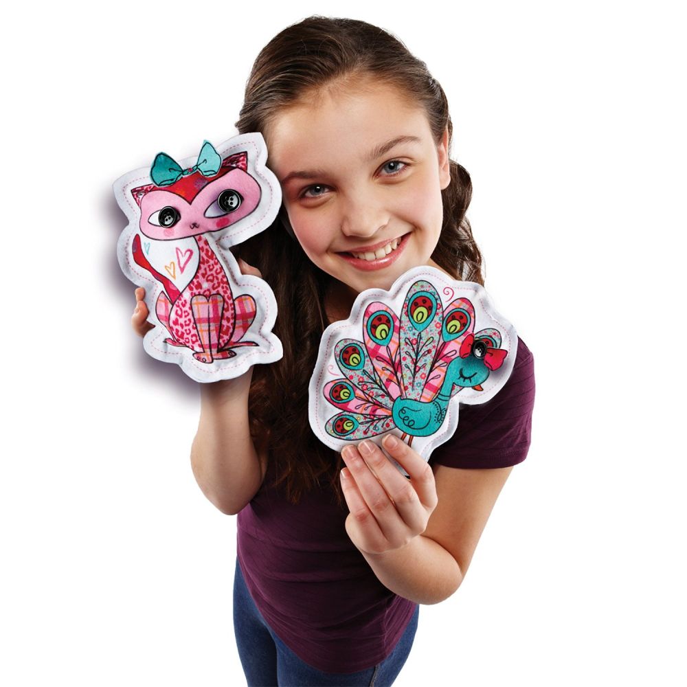 Joc creativ SEW COOL Caracter Plus, Pets Plush