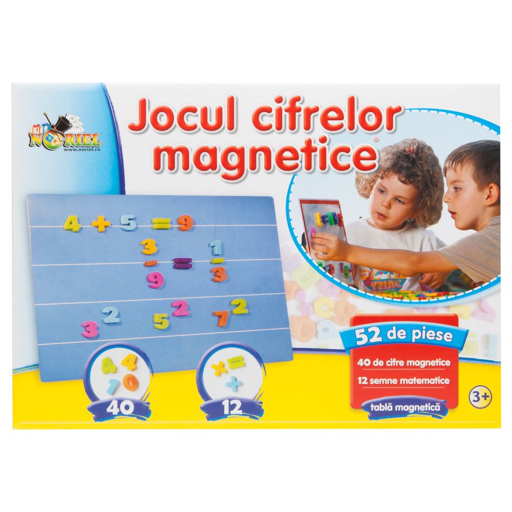 Joc educativ Noriel - Jocul cifrelor magnetice