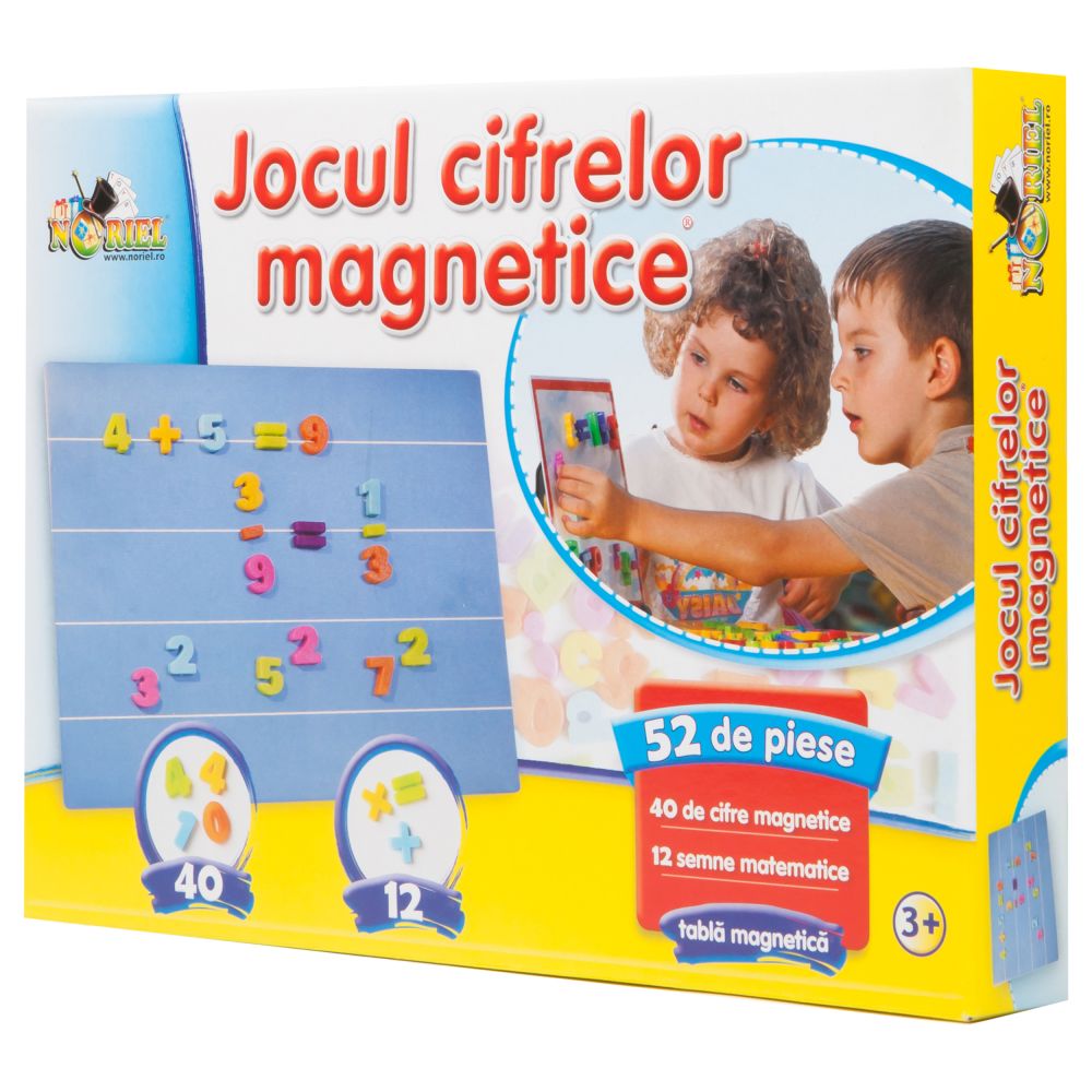 Joc educativ Noriel - Jocul cifrelor magnetice