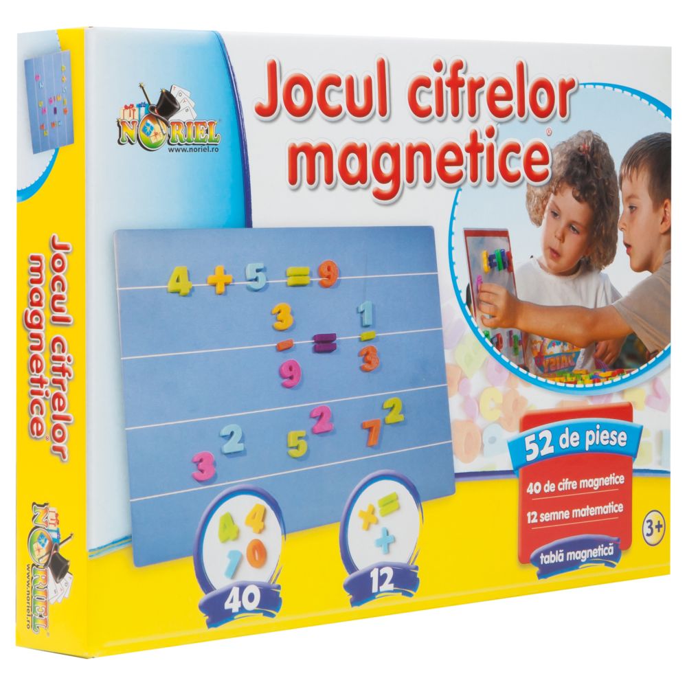 Joc educativ Noriel - Jocul cifrelor magnetice