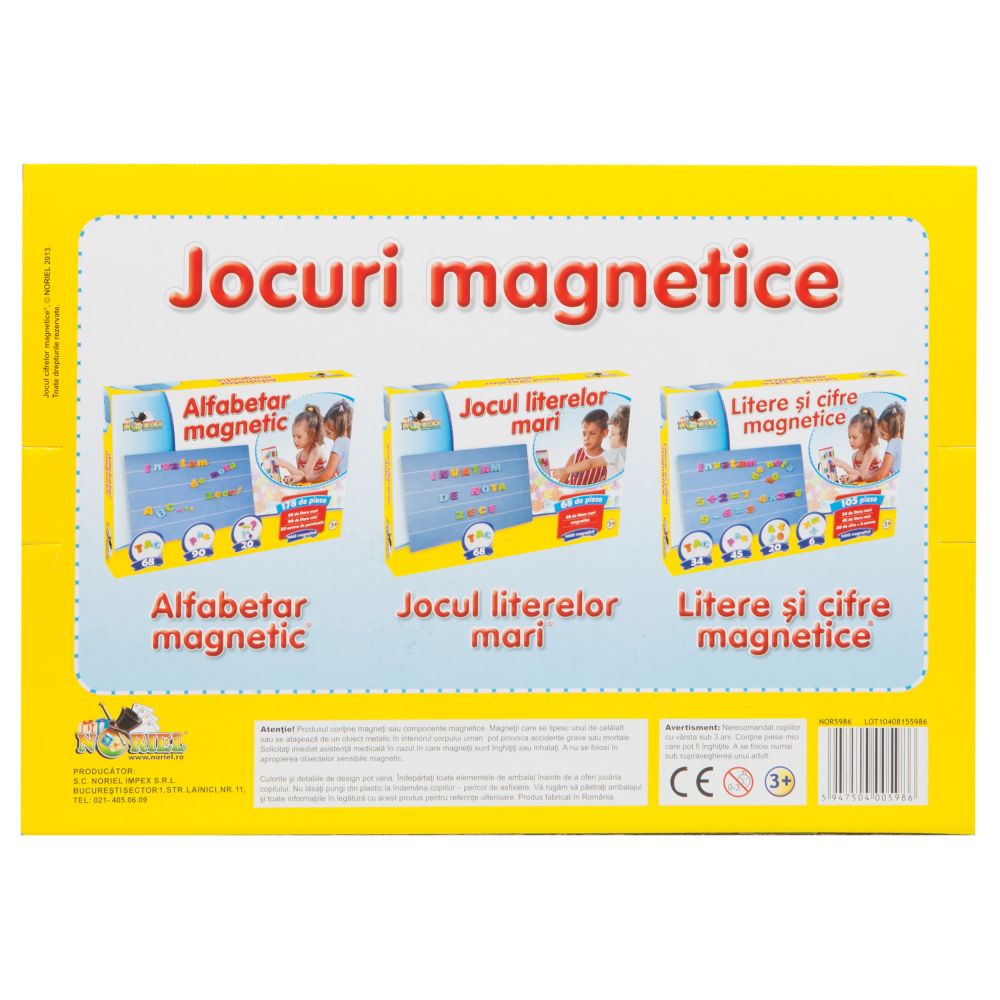 Joc educativ Noriel - Jocul cifrelor magnetice