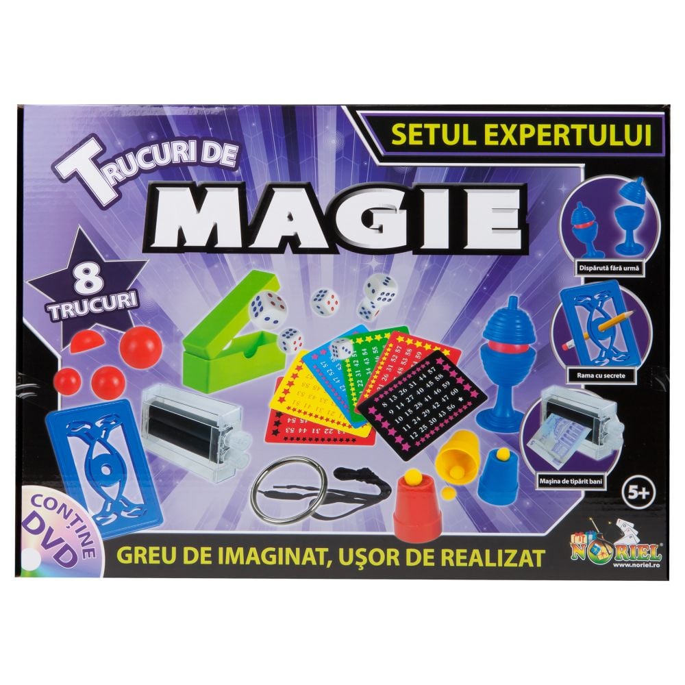 Joc educativ Noriel Trucuri de magie - Setul expertului