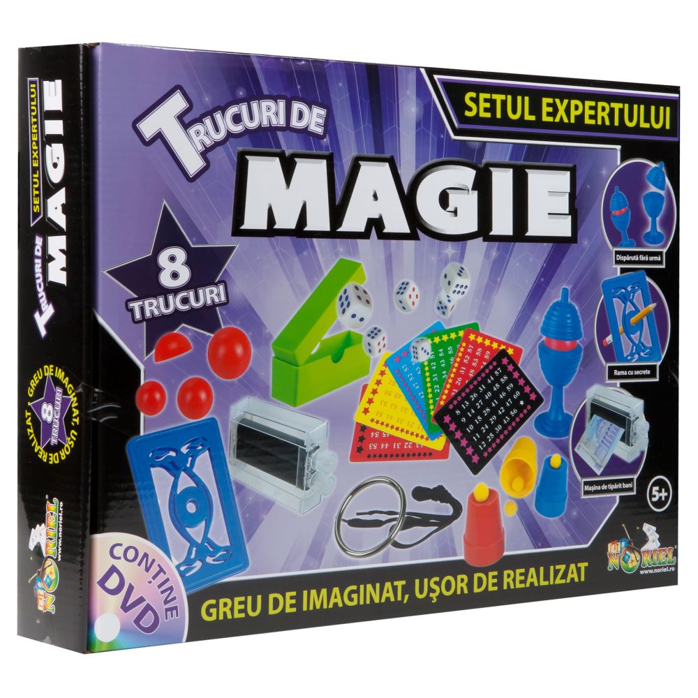 Joc educativ Noriel Trucuri de magie - Setul expertului