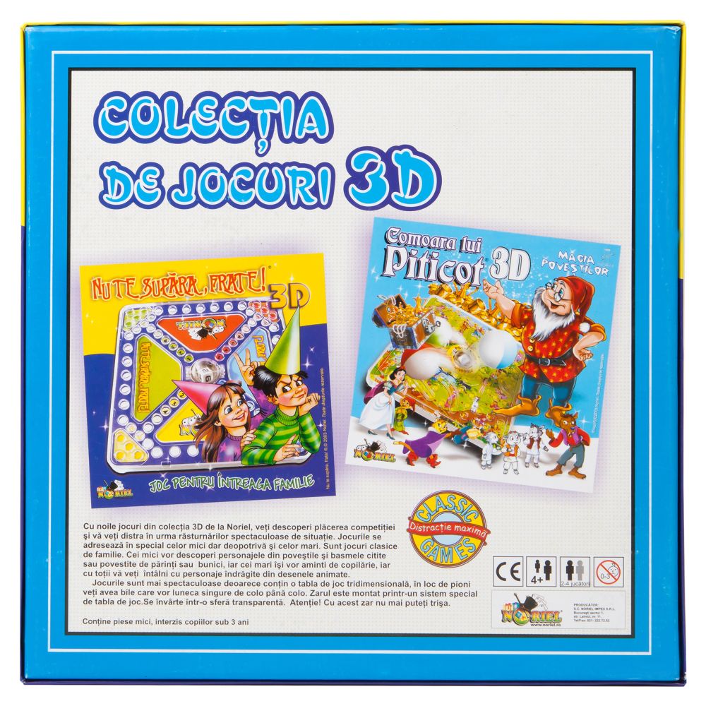 Joc interactiv Noriel - Nu te supara frate! 3D